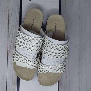 New White size 8 Croft & Barrow Sandals